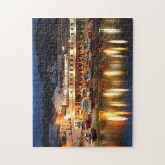 Harbour op de Azoren Legpuzzel (Verticaal)