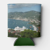 Harbour op de St. Thomas US Maagdeneilanden Blikjeskoeler (Voorkant)