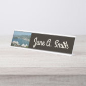 Harbour op de St. Thomas US Maagdeneilanden Bureau Naambordje (Voorkant)