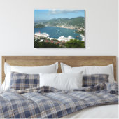 Harbour op de St. Thomas US Maagdeneilanden Canvas Afdruk (Insitu (Slaapkamer))