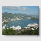 Harbour op de St. Thomas US Maagdeneilanden Gastenboek (Achterkant)