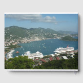 Harbour op de St. Thomas US Maagdeneilanden Gastenboek (Achterkant)