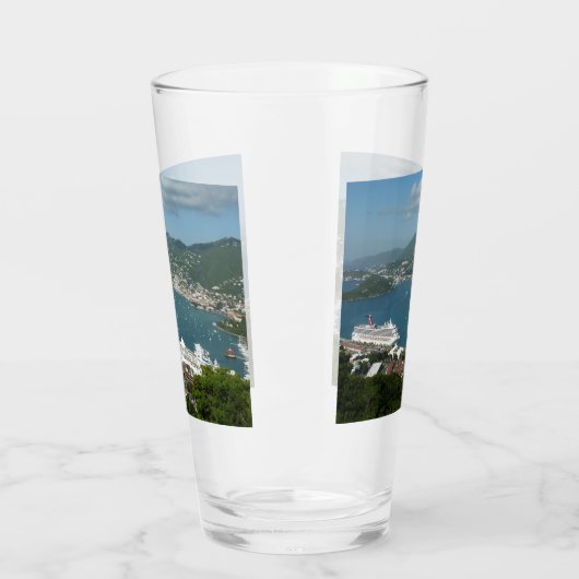 Harbour op de St. Thomas US Maagdeneilanden Glas (Links)