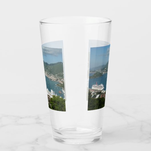 Harbour op de St. Thomas US Maagdeneilanden Glas (Rechts)