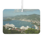 Harbour op de St. Thomas US Maagdeneilanden Luchtverfrisser (Achterkant)