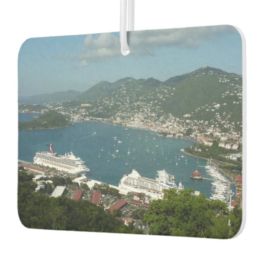 Harbour op de St. Thomas US Maagdeneilanden Luchtverfrisser (Links)