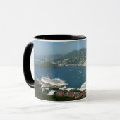 Harbour op de St. Thomas US Maagdeneilanden Mok (Voorkant links)