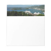 Harbour op de St. Thomas US Maagdeneilanden Notitieblok (Voorkant)