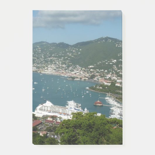 Harbour op de St. Thomas US Maagdeneilanden Post-it® Notes (Voorkant)