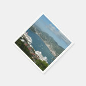 Harbour op de St. Thomas US Maagdeneilanden Servet (Hoek)