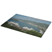 Harbour op de St. Thomas US Maagdeneilanden Snijplank (Hoek)