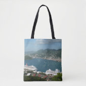 Harbour op de St. Thomas US Maagdeneilanden Tote Bag (Voorkant)
