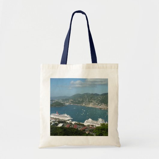 Harbour op de St. Thomas US Maagdeneilanden Tote Bag (Voorkant)
