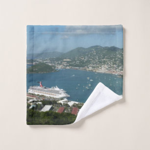 Harbour op de St. Thomas US Maagdeneilanden Washandje