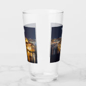 Harbour op Malta verlicht 's nachts Glas (Links)