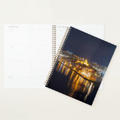 Harbour op Malta verlicht 's nachts Planner (Display)