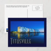 Harbour Pointe, Titusville, Florida, VS Briefkaart (Voorkant / Achterkant)