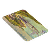 Harbour Port-en-Bessin High Tide van Georges Seura Magneet (Rechterzijde)