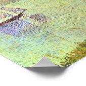 Harbour Port-en-Bessin High Tide van Georges Seura Poster (Hoek)