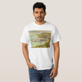 Harbour Port-en-Bessin High Tide van Georges Seura T-shirt (Voorkant volledig)