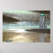 Harbour Rain Poster (Voorkant)