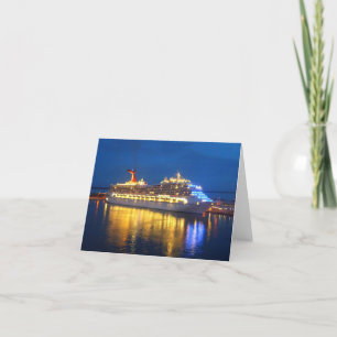 Harbour Reflections Blank Note Cards Kaart