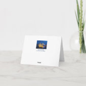 Harbour Reflections Blank Note Cards Kaart (Achterkant)