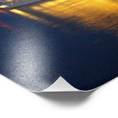 Harbour Reflections Foto Afdruk (Hoek)