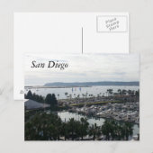 Harbour San Diego CA Briefkaart (Voorkant / Achterkant)