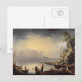 Harbour Scene Briefkaart (Voorkant / Achterkant)