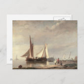 Harbour Scene Briefkaart (Voorkant / Achterkant)