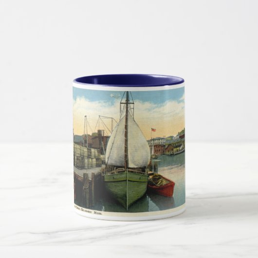 Harbour Scene, Gloucester, MA  Mok (Midden)