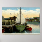 Harbour Scene, Gloucester, MA  Poster (Voorkant)