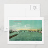 Harbour Scene in Portland, Oregon 2 Briefkaart (Voorkant / Achterkant)