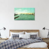Harbour Scene in Portland, Oregon 2 Canvas Afdruk (Insitu (Slaapkamer))