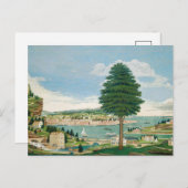 Harbour Scene met Kasteel | Jurgan Frederick Huge Briefkaart (Voorkant / Achterkant)