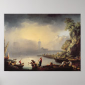 Harbour Scene Poster (Voorkant)