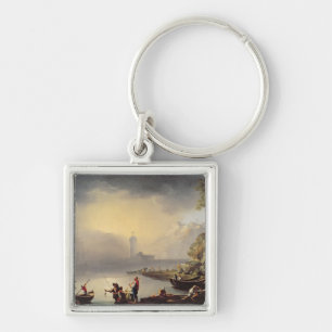 Harbour Scene Sleutelhanger
