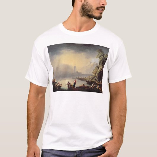Harbour Scene T-shirt (Voorkant)