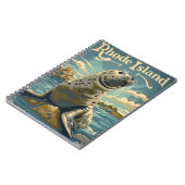 Harbour Seal Rhode Island Notitieboek (Linkerzijde)