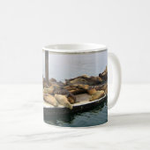 Harbour Seals, Morro Bay, Californië Koffiemok (Voorkant rechts)