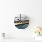 Harbour Seals, Morro Bay, Californië Ronde Klok (Huis)