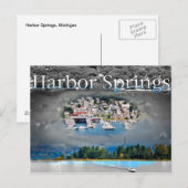 Harbour Springs, Michigan Briefkaart (Voorkant / Achterkant)