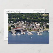 Harbour Springs, Michigan Briefkaart (Voorkant / Achterkant)