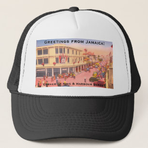 Harbour Street, Kingston, Jamaica ( BWI) Trucker Pet
