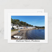 Harbour Street, Plockton Briefkaart (Voorkant / Achterkant)
