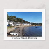 Harbour Street, Plockton Briefkaart (Voorkant)