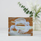 Harbour Sunset Briefkaart (Staand voorkant)