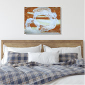 Harbour Sunset Canvas Afdruk (Insitu (Slaapkamer))
