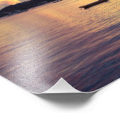 Harbour Sunset in Grand Hoesje, St. Martin Foto Afdruk (Hoek)